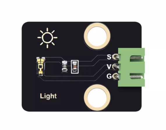 Keyes TEMT6000環境光線傳感器兼容Arduino模擬光檢測DIY電子積木